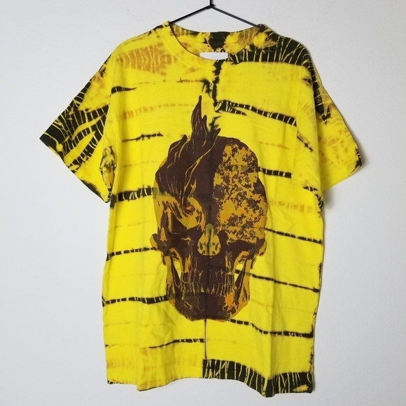 Laundered Works Corp x Offset Flaming Skull Shirt - Picture 3 of 7